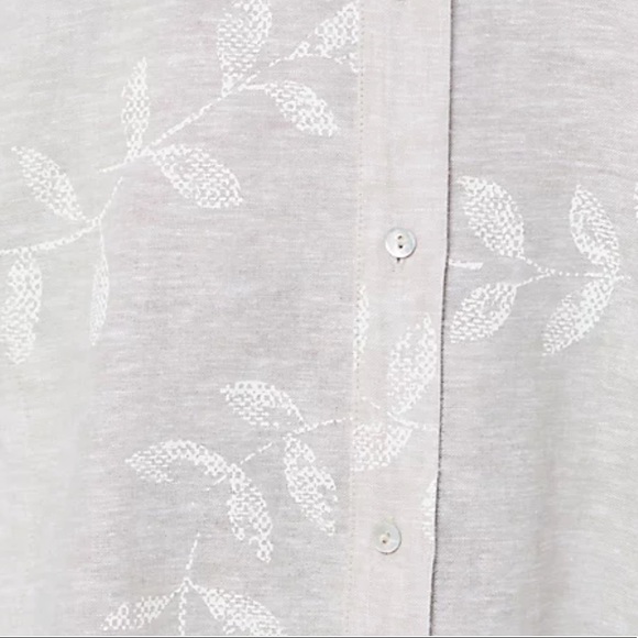 Susan Graver Printed Linen Tunic - Picture 2 of 3